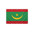Drapeau de la Mauritanie format S en polyester avec dix œillets