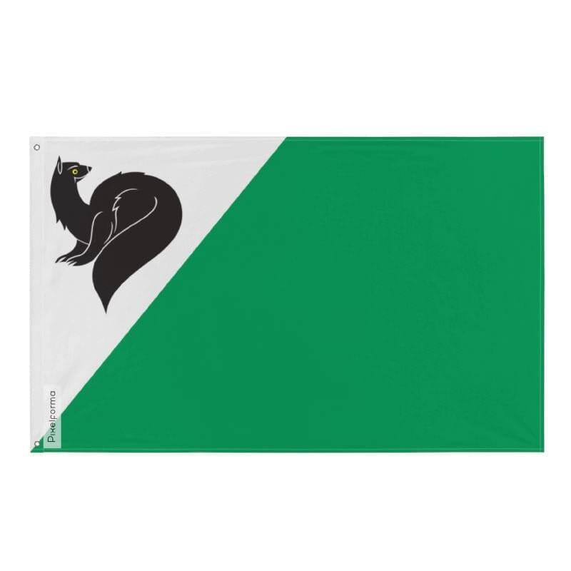 Drapeau Meguion en plusieurs tailles 100 % polyester Imprimer avec Double ourlet - Pixelforma