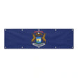 Drapeau du Michigan grand format XL en polyester avec dix œillets