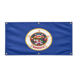 Drapeau minnesota polyester résistant aux intempéries