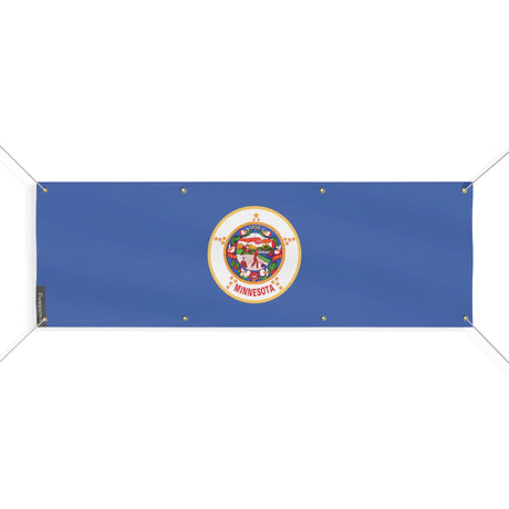 Drapeau minnesota polyester résistant aux intempéries