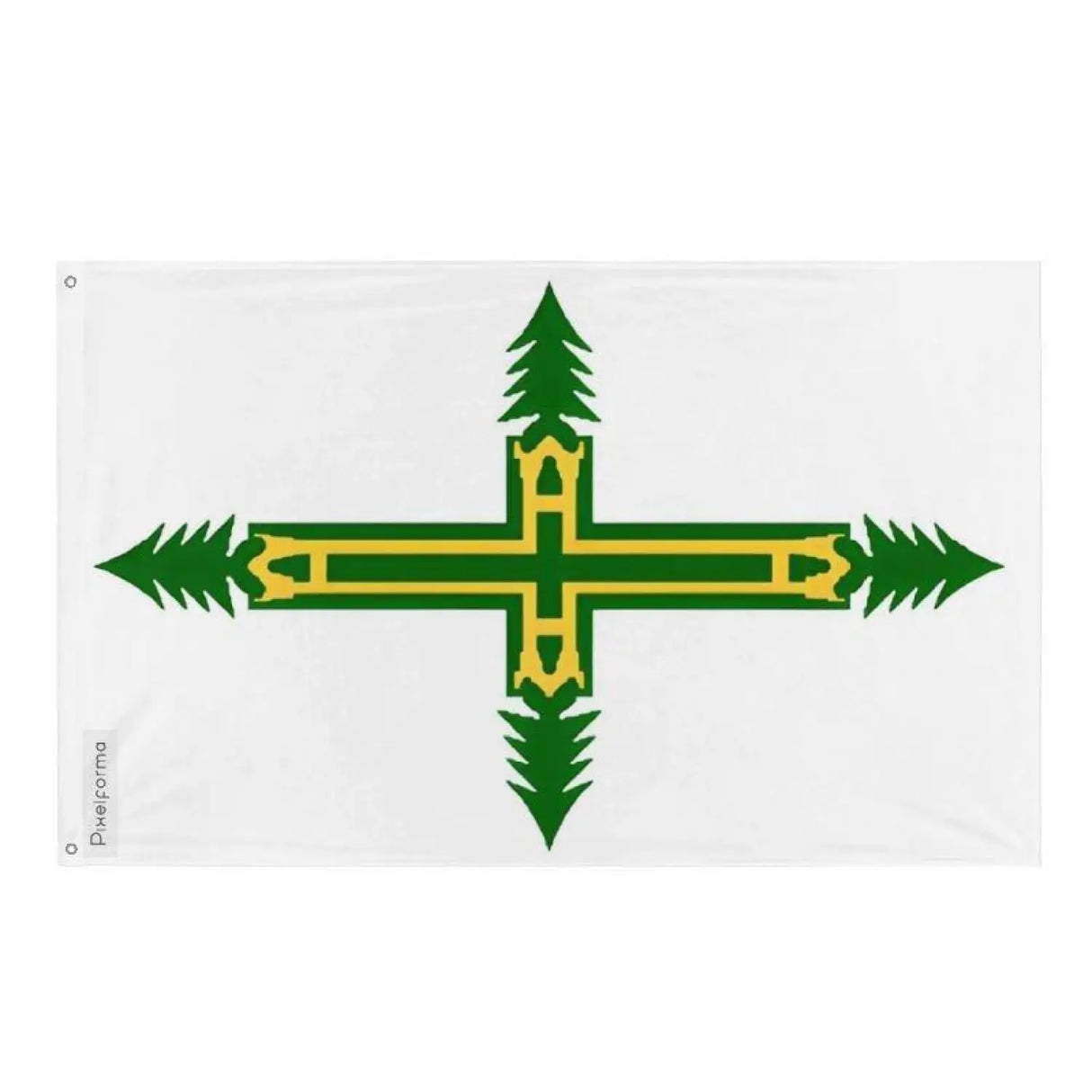 Drapeau mission plusieurs tailles en polyester - pixelforma