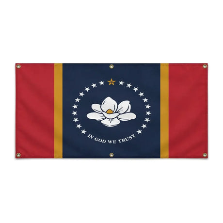 Drapeau mississippi polyester résistant aux intempéries