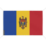 Drapeau moldavie 10 oeillets en plusieurs tailles (s) - pixelforma