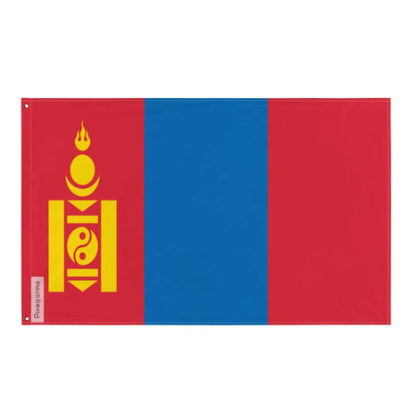 Drapeau mongolie plusieurs tailles en polyester - pixelforma