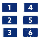 Drapeau montague plusieurs tailles en polyester - pixelforma