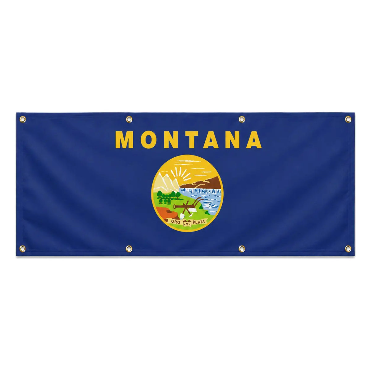 Drapeau montana polyester résistant aux intempéries