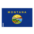 Drapeau montana polyester résistant avec œillets à gauche