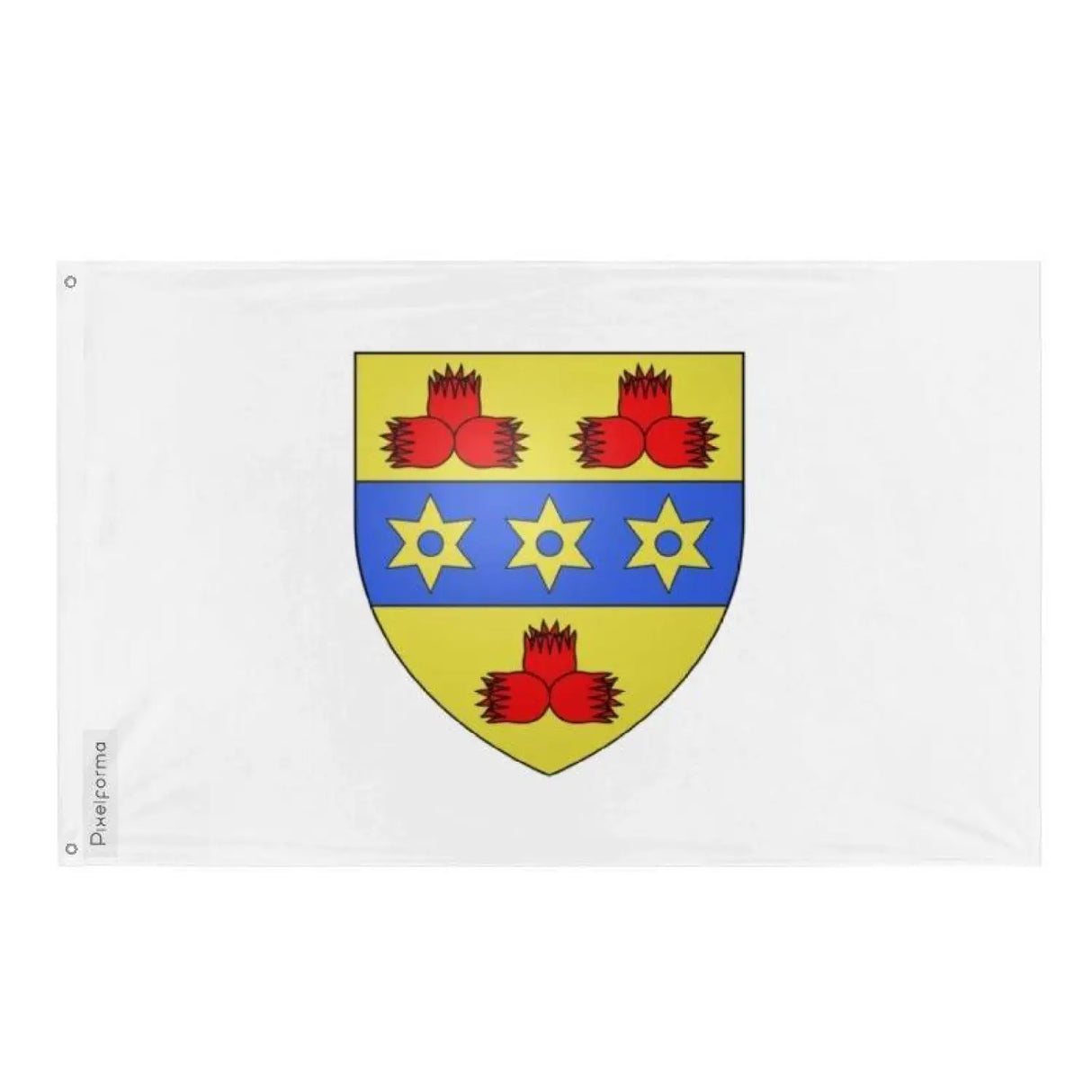 Drapeau montmagny plusieurs tailles en polyester - pixelforma