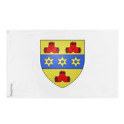 Drapeau montmagny polyester résistant œillets à gauche