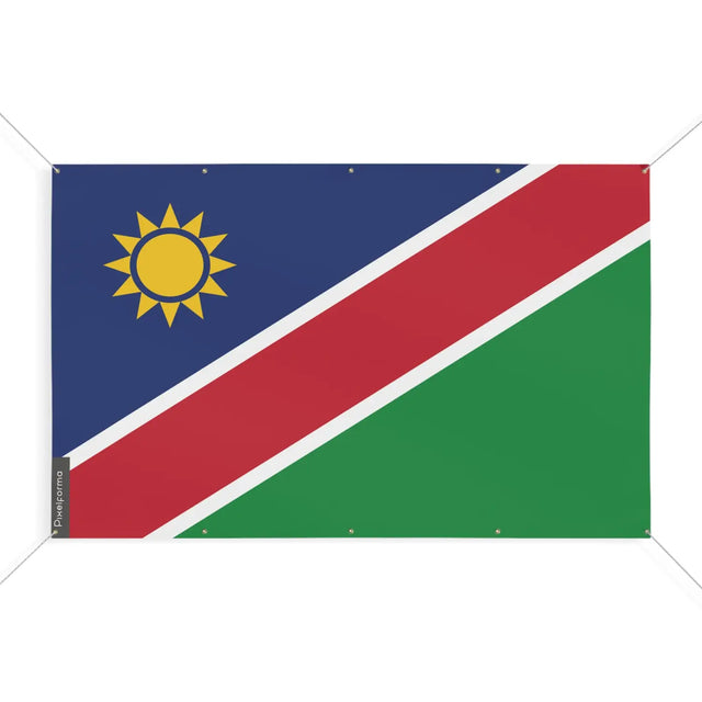 Drapeau namibie 10 oeillets en plusieurs tailles (s) - pixelforma