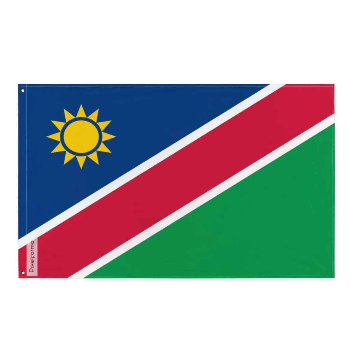 Drapeau namibie plusieurs tailles en polyester - pixelforma