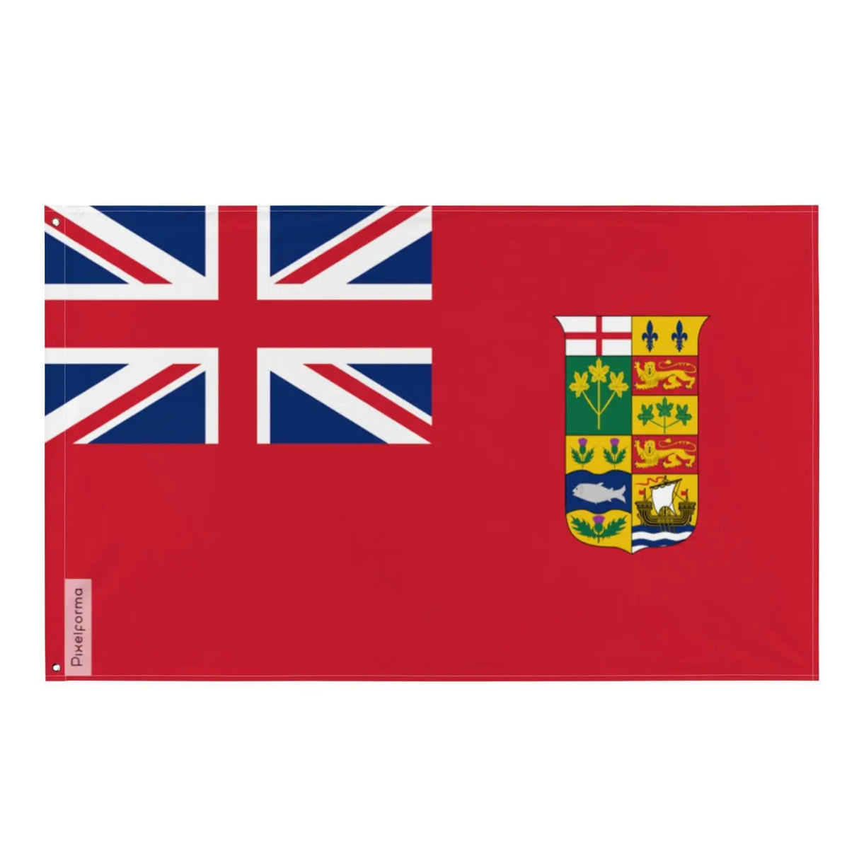 Drapeau national du canada 1868 à 1921 plusieurs tailles en polyester - pixelforma