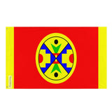 Drapeau natuaqanek polyester résistant œillets à gauche