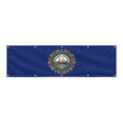 Drapeau du New Hampshire grand format XL en polyester avec dix œillets