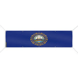 Drapeau new hampshire polyester résistant aux intempéries