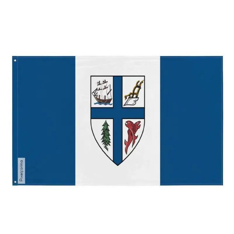 Drapeau New Westminster Plusieurs Tailles en Polyester - Pixelforma 