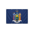Drapeau de New York format S en polyester avec dix œillets