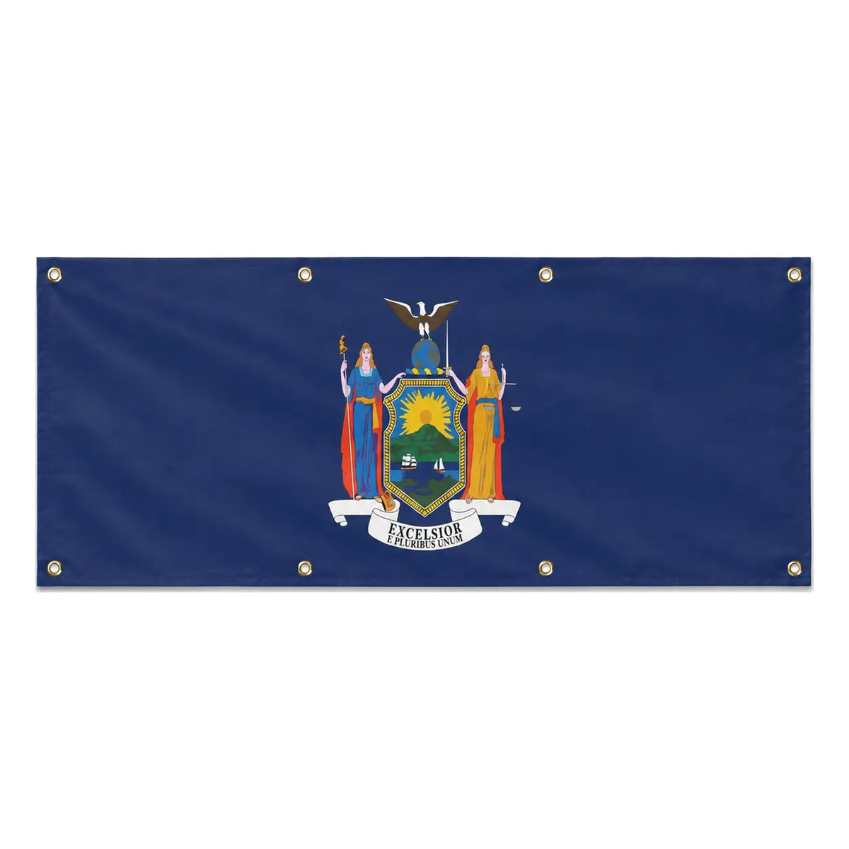 Drapeau new york polyester résistant aux intempéries