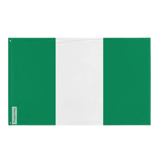 Drapeau nigeria plusieurs tailles en polyester - pixelforma