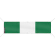 Drapeau nigeria polyester résistant multi-œillets extérieur