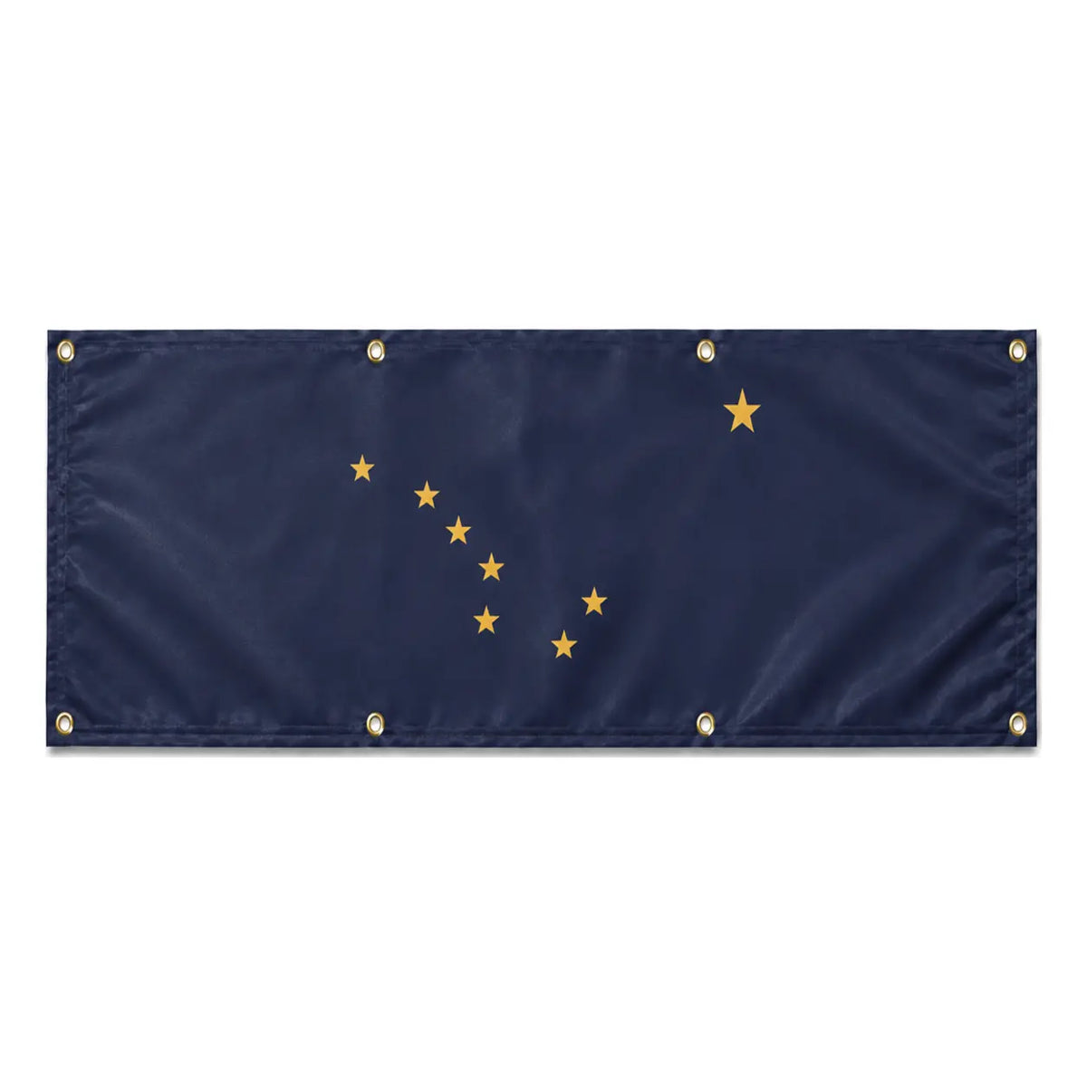 Drapeau noir polyester résistant usage extérieur intempéries