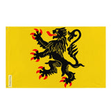 Drapeau nord-pas-de-calais polyester résistant œillets