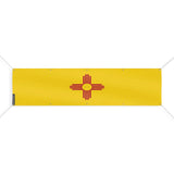 Drapeau nouveau-mexique polyester résistant aux intempéries