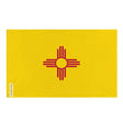 Drapeau nouveau-mexique polyester résistant œillets à gauche