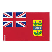 Drapeau nouvelle-écosse polyester avec œillets à gauche
