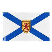 Drapeau nouvelle-écosse polyester résistant œillets à gauche