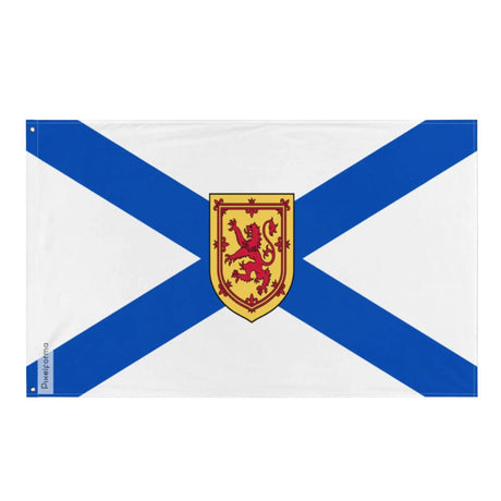 Drapeau nouvelle-écosse polyester résistant œillets à gauche