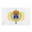 Drapeau nouvelle-france polyester résistant œillets à gauche