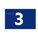 Drapeau Novokouznetsk en plusieurs tailles 100 % polyester Imprimer avec Double ourlet - Pixelforma