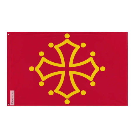 Drapeau occitanie plusieurs tailles en polyester - pixelforma