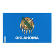 Drapeau oklahoma polyester résistant œillets à gauche