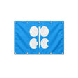 Drapeau de l'OPEP format S en polyester avec dix œillets