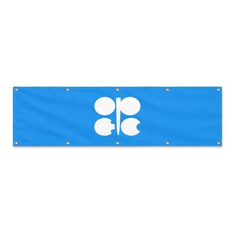 Drapeau de l'OPEP grand format XL en polyester avec dix œillets