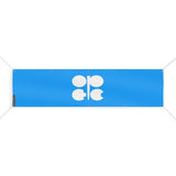 Drapeau opep polyester résistant aux intempéries 10 œillets