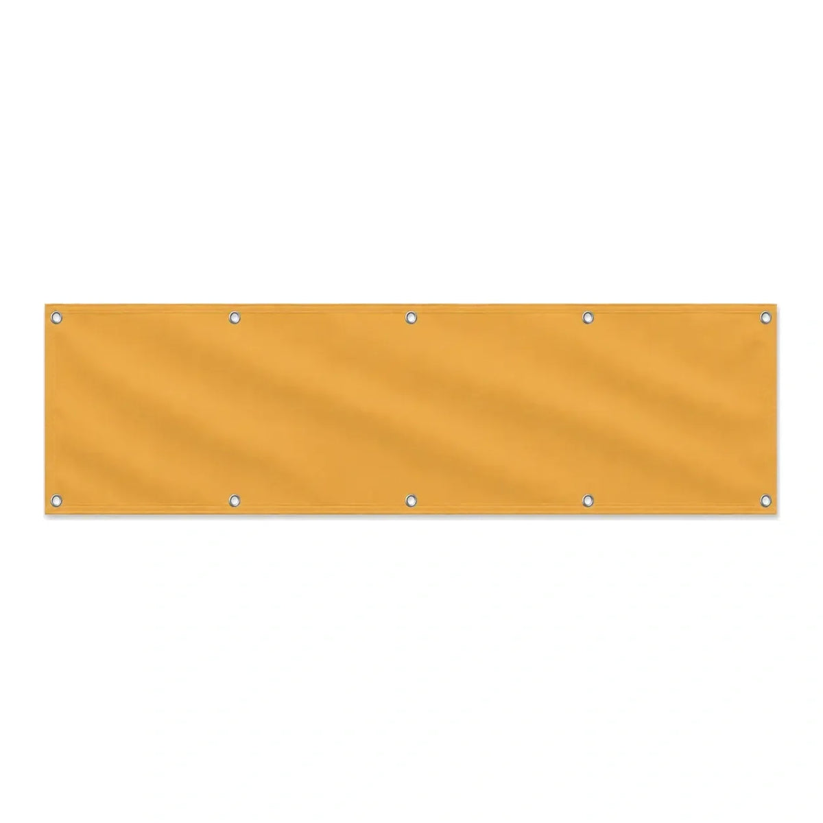 Drapeau Orange Clair grand format XL en polyester avec dix œillets