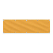 Drapeau Orange Clair grand format XL en polyester avec dix œillets