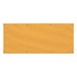 Drapeau orange clair france polyester résistant aux intempéries