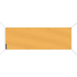 Drapeau orange clair france polyester résistant aux intempéries