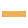 Drapeau orange clair polyester résistant pour extérieur