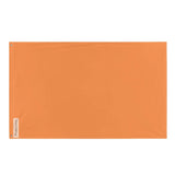 Drapeau orange polyester résistant plusieurs modèles