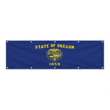 Drapeau de l'Oregon grand format XL en polyester avec dix œillets