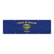 Drapeau de l'Oregon grand format XL en polyester avec dix œillets