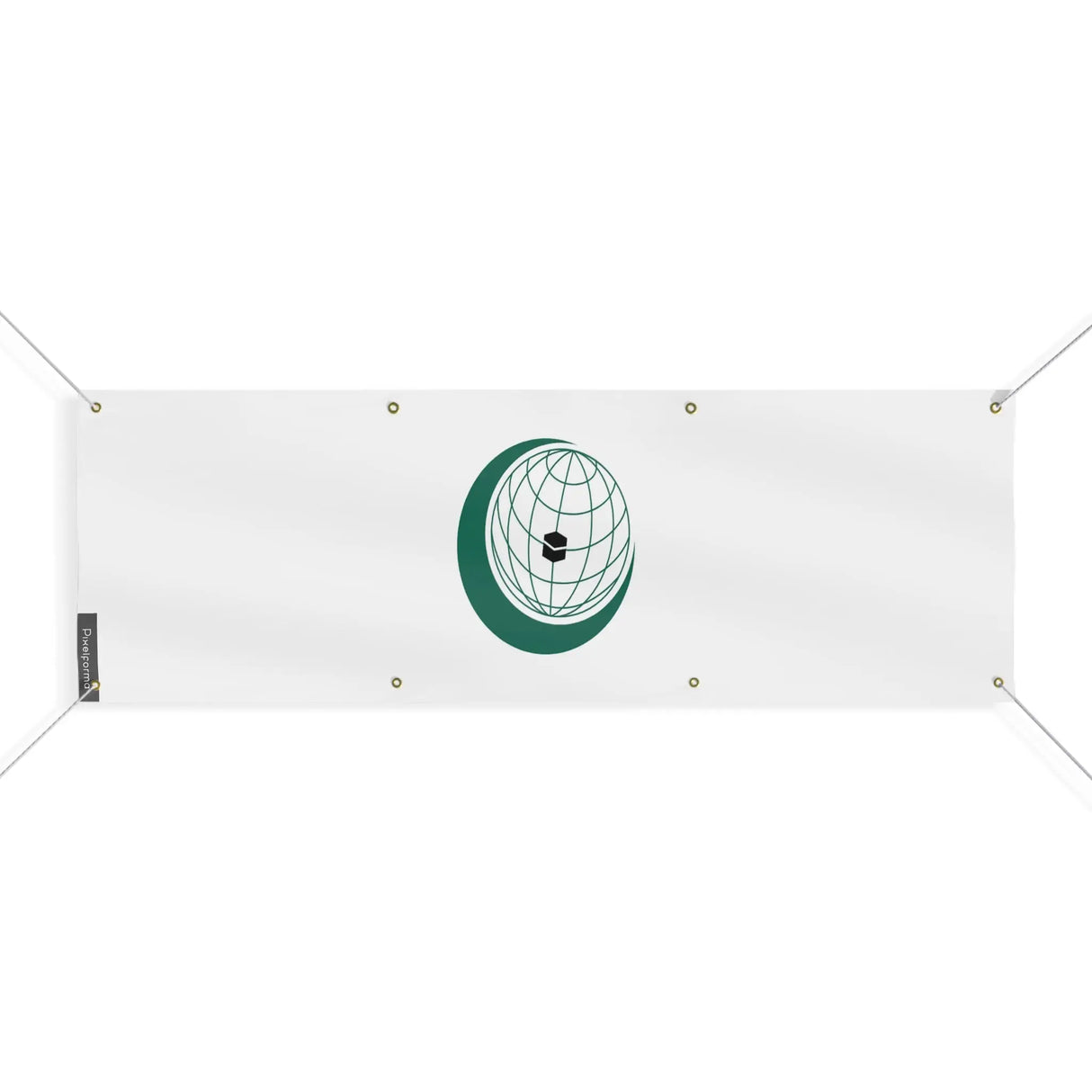 Drapeau organisation coopération islamique polyester résistant