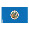 Drapeau organisation états américains polyester œillets gauche