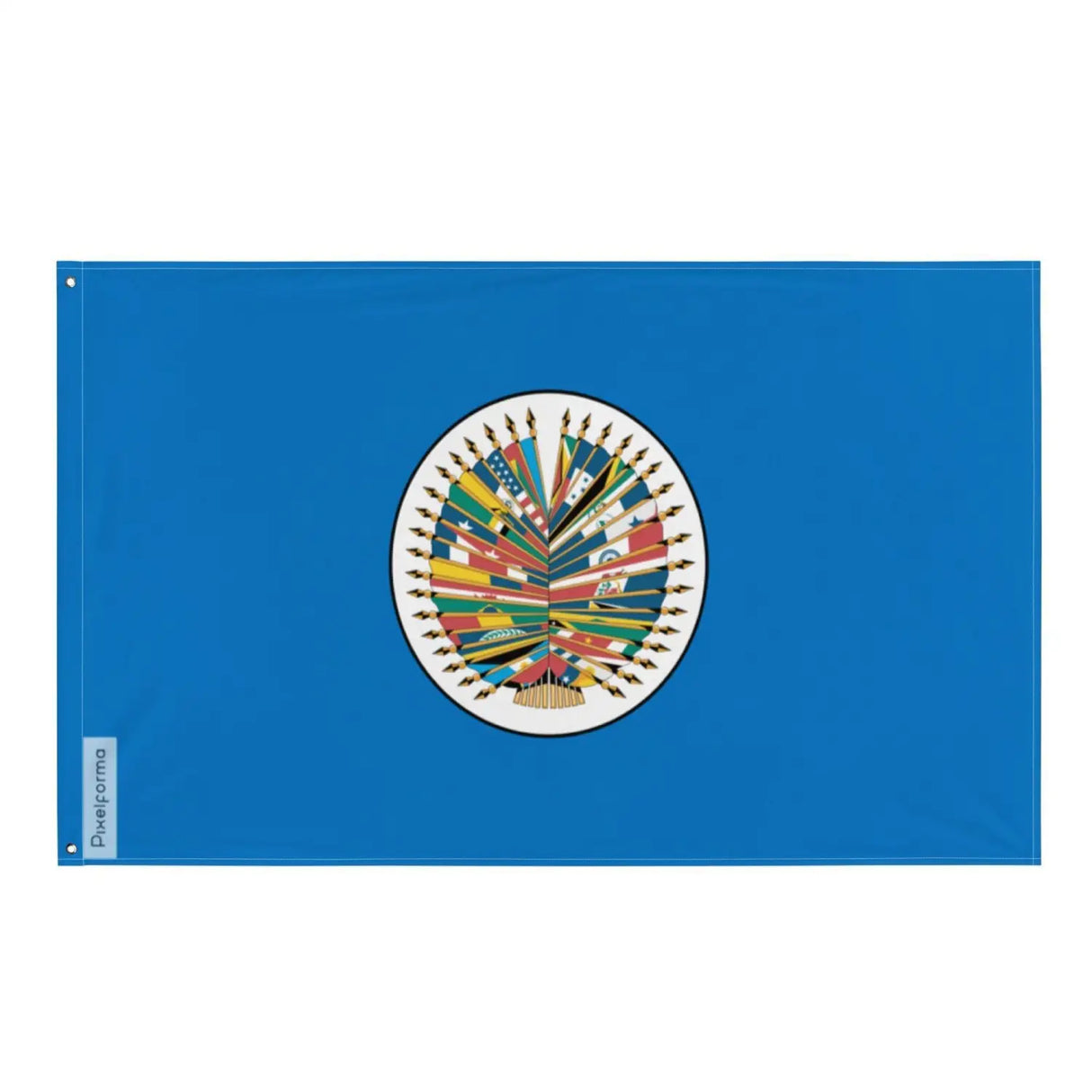 Drapeau organisation des états américains plusieurs tailles en polyester - pixelforma